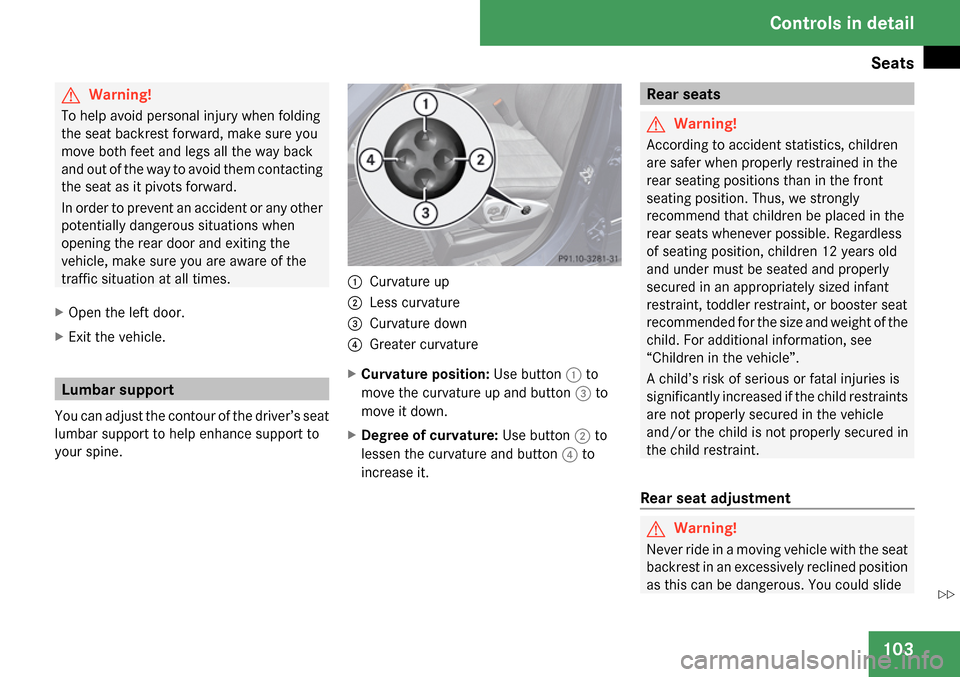 MERCEDES-BENZ GL320 2009 X164 Owners Manual 