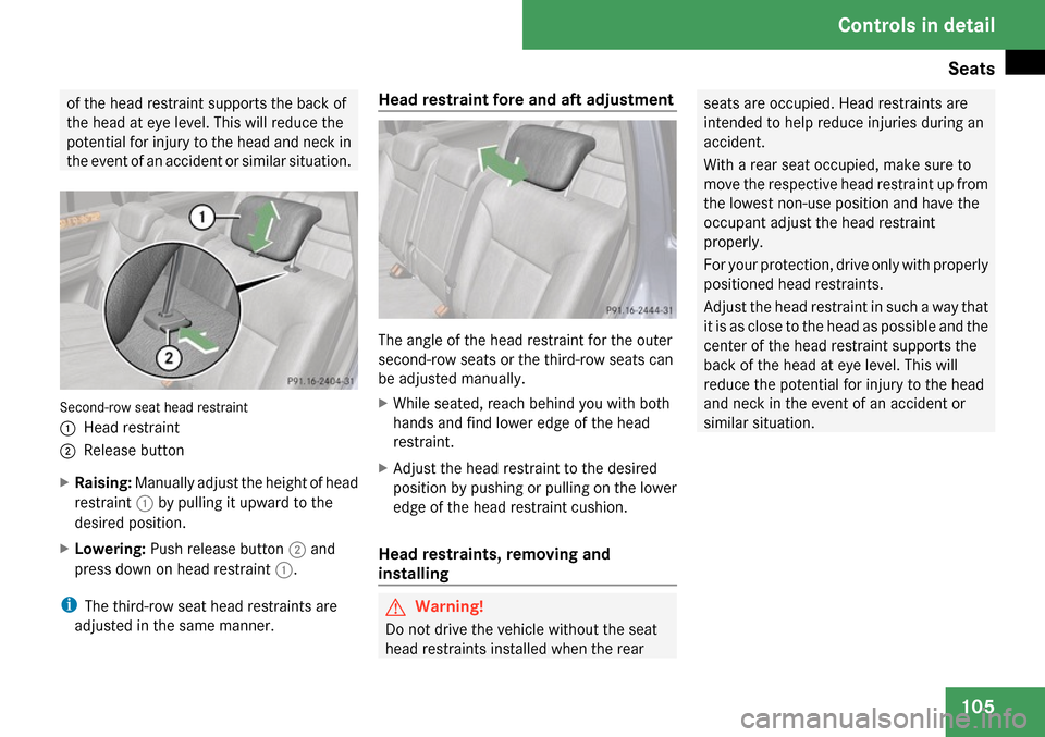 MERCEDES-BENZ GL320 2009 X164 Owners Manual 