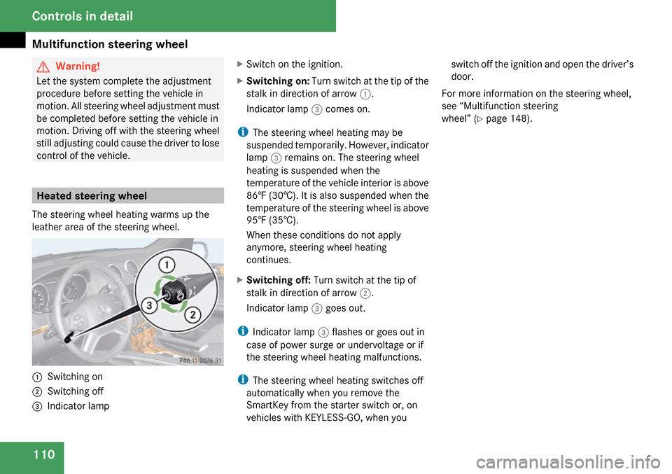 MERCEDES-BENZ GL320 2009 X164 Owners Manual 