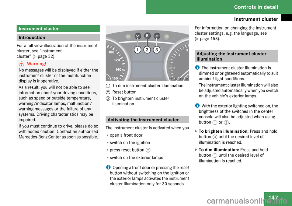 MERCEDES-BENZ GL320 2009 X164 Owners Manual 