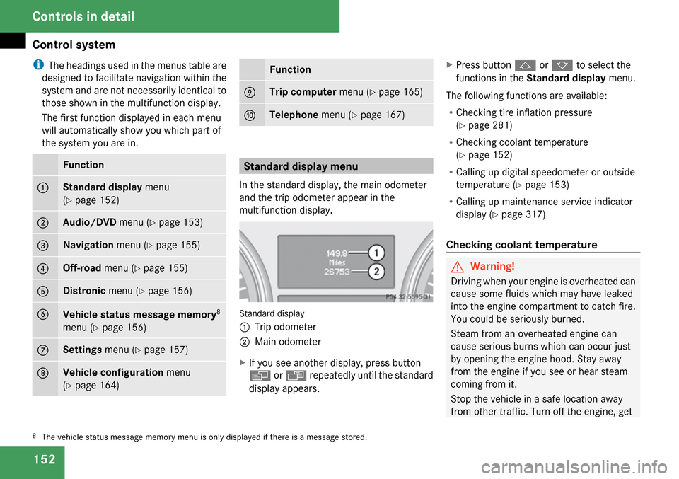 MERCEDES-BENZ GL320 2009 X164 Owners Manual 
