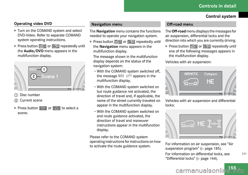MERCEDES-BENZ GL320 2009 X164 Owners Manual 