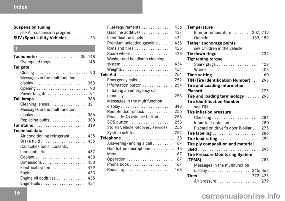 MERCEDES-BENZ GL320 2009 X164 Owners Manual 