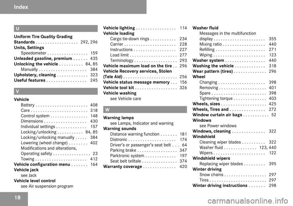 MERCEDES-BENZ GL320 2009 X164 Owners Manual 