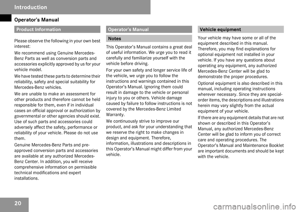 MERCEDES-BENZ GL320 2009 X164 Owners Manual 