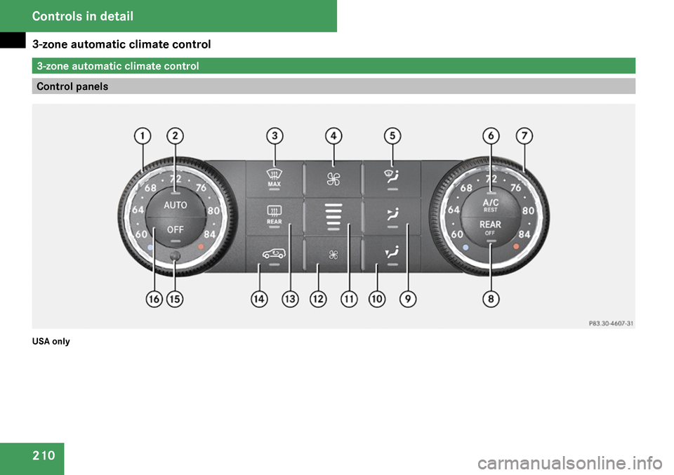 MERCEDES-BENZ GL320 2009 X164 Owners Manual 