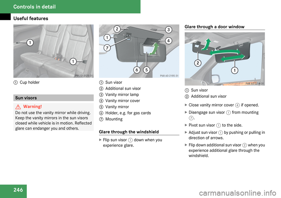 MERCEDES-BENZ GL320 2009 X164 Owners Manual 