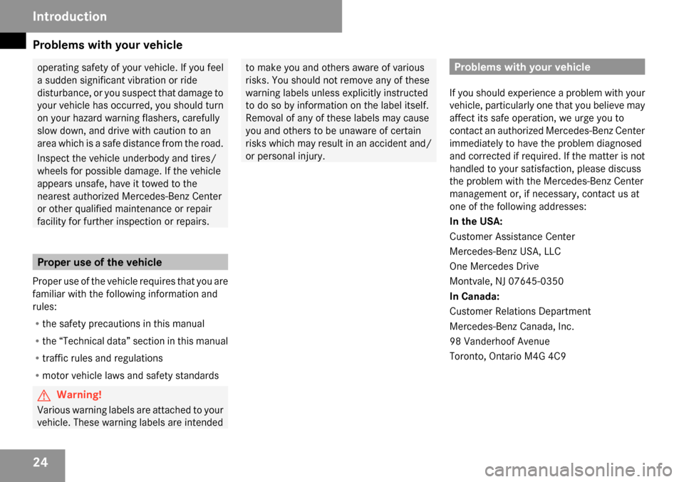 MERCEDES-BENZ GL320 2009 X164 Owners Manual 