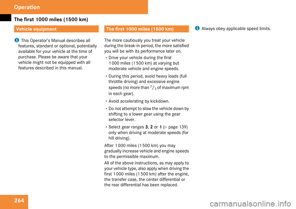 MERCEDES-BENZ GL320 2009 X164 Owners Manual 