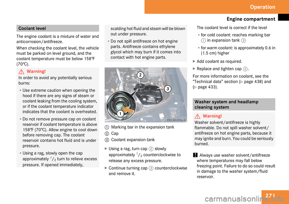 MERCEDES-BENZ GL320 2009 X164 Owners Manual 