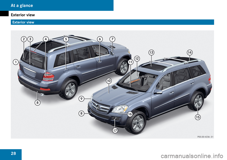 MERCEDES-BENZ GL320 2009 X164 Owners Manual 