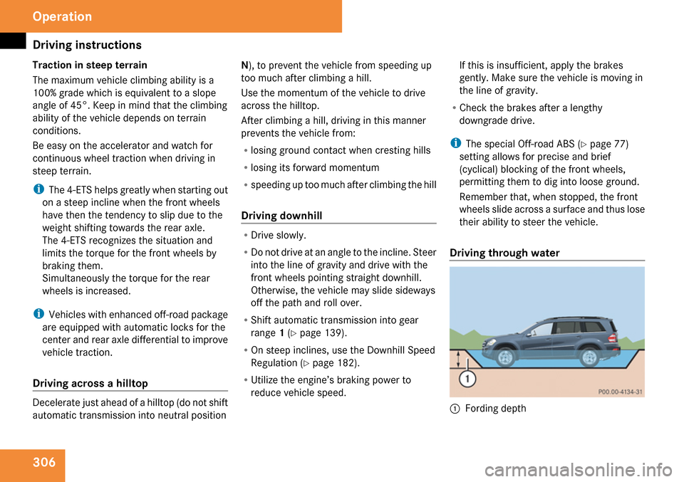 MERCEDES-BENZ GL320 2009 X164 Owners Manual 