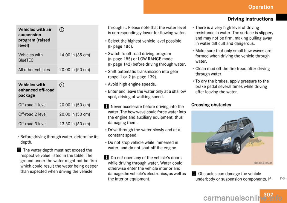 MERCEDES-BENZ GL320 2009 X164 Owners Manual 