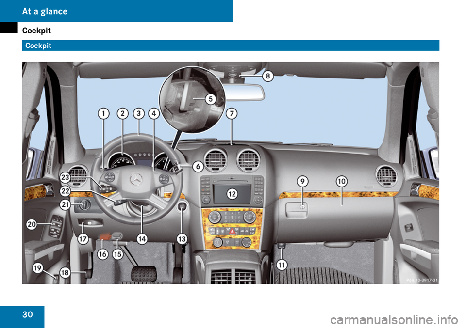 MERCEDES-BENZ GL320 2009 X164 Owners Manual 