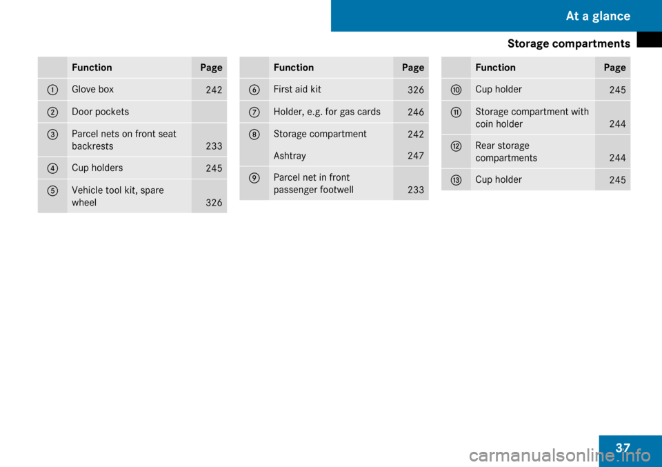 MERCEDES-BENZ GL320 2009 X164 Owners Manual 