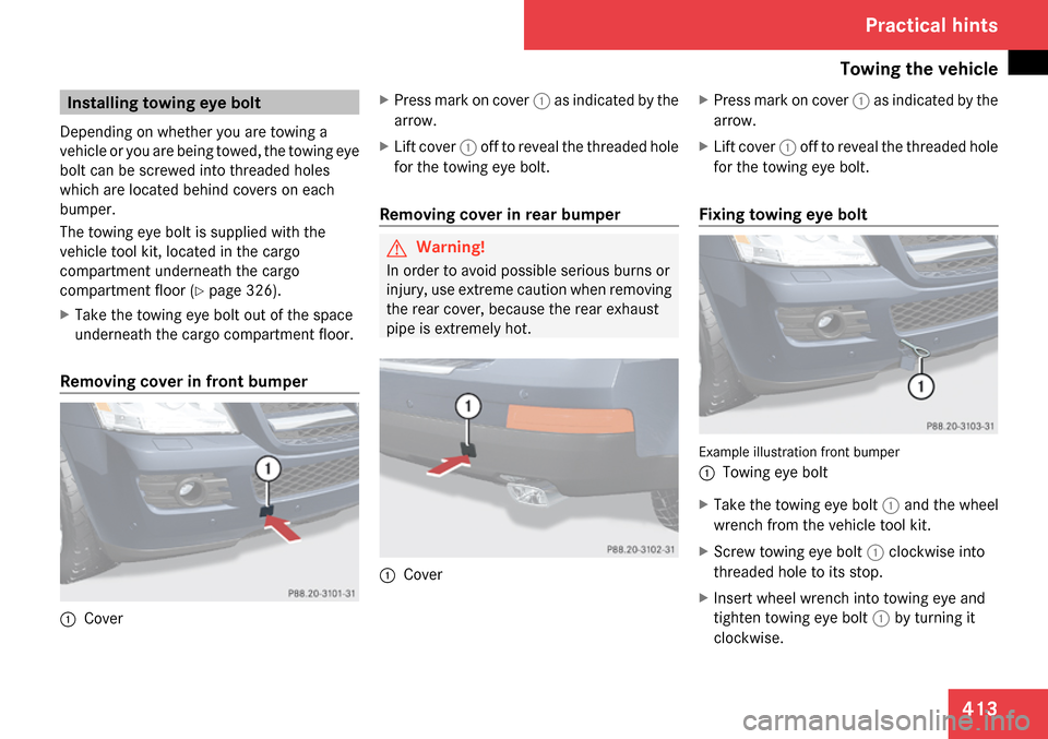 MERCEDES-BENZ GL320 2009 X164 Owners Manual 