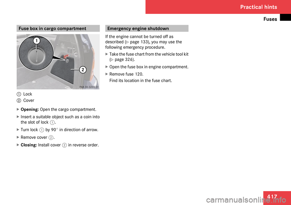 MERCEDES-BENZ GL320 2009 X164 Owners Manual 