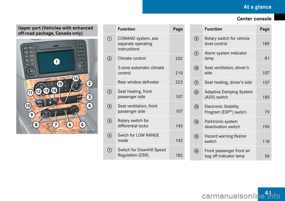MERCEDES-BENZ GL320 2009 X164 Owners Manual 