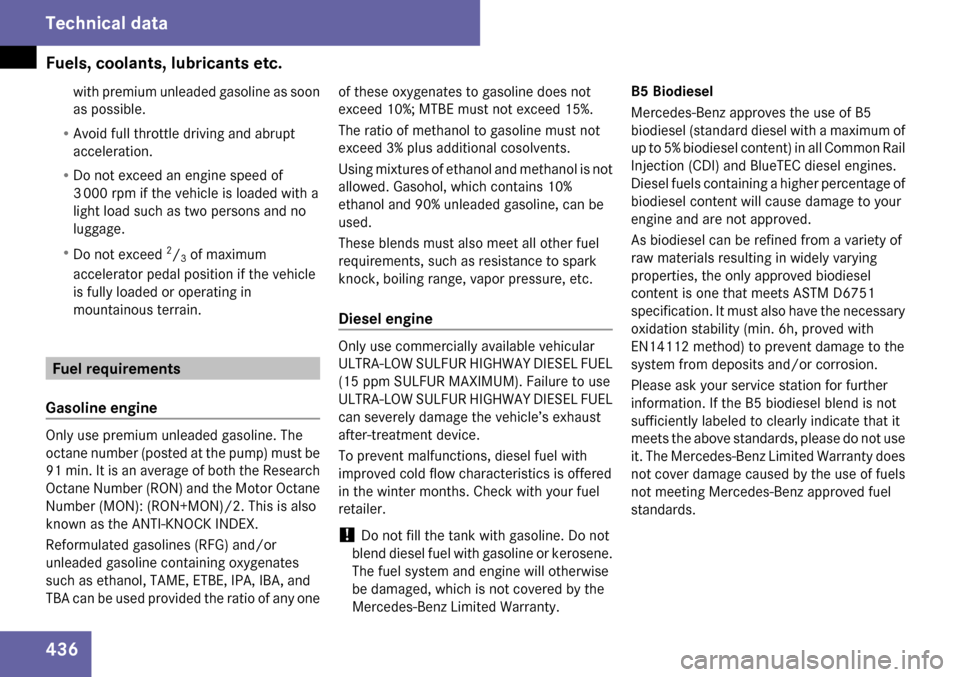 MERCEDES-BENZ GL320 2009 X164 Owners Manual 