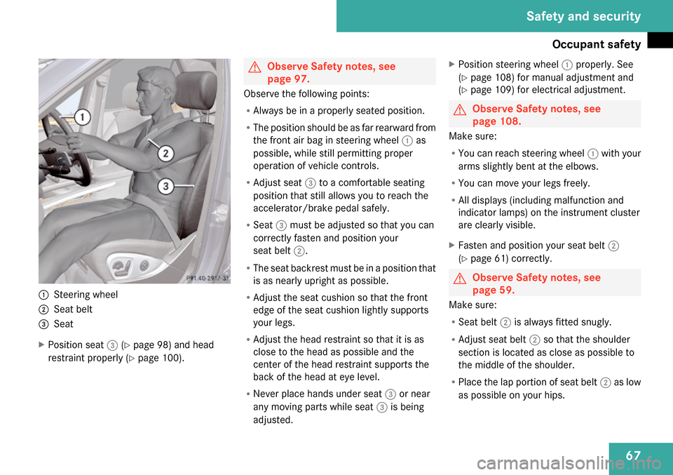 MERCEDES-BENZ GL320 2009 X164 Owners Manual 