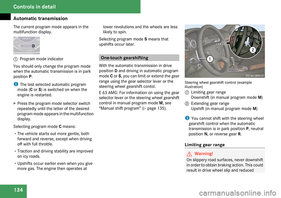 MERCEDES-BENZ E63AMG 2009 W211 Owners Manual 