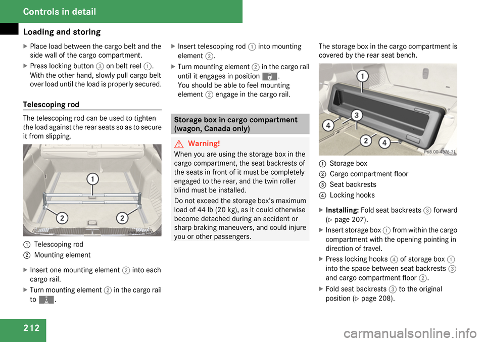 MERCEDES-BENZ E63AMG 2009 W211 Owners Manual 