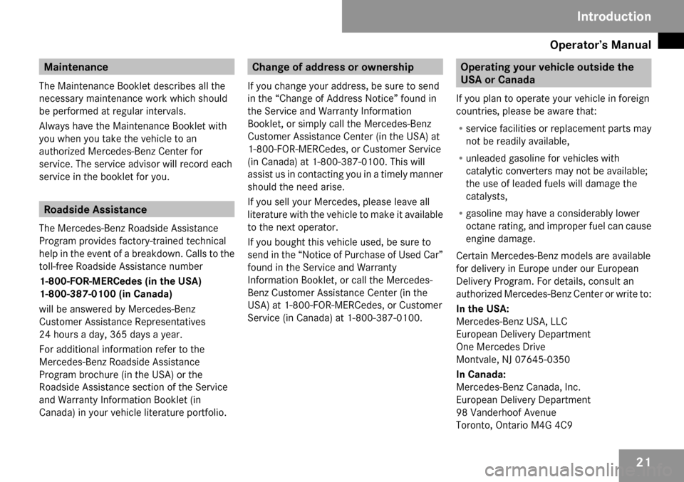 MERCEDES-BENZ E63AMG 2009 W211 Owners Manual 