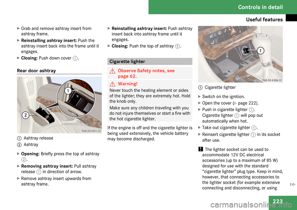 MERCEDES-BENZ E63AMG 2009 W211 Owners Manual 