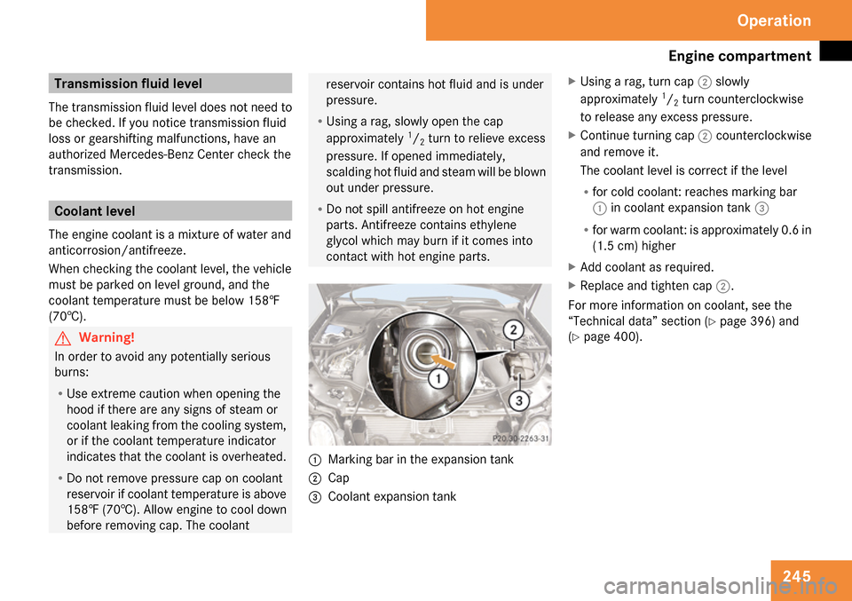 MERCEDES-BENZ E63AMG 2009 W211 Owners Manual 