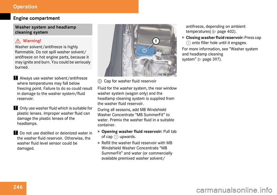 MERCEDES-BENZ E63AMG 2009 W211 Owners Manual 
