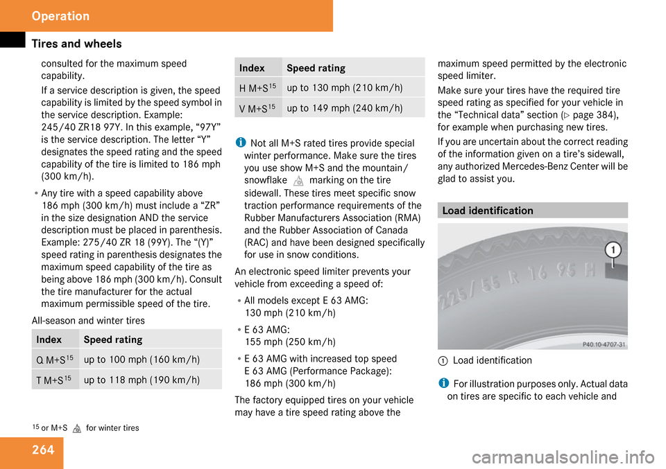 MERCEDES-BENZ E63AMG 2009 W211 Owners Manual 