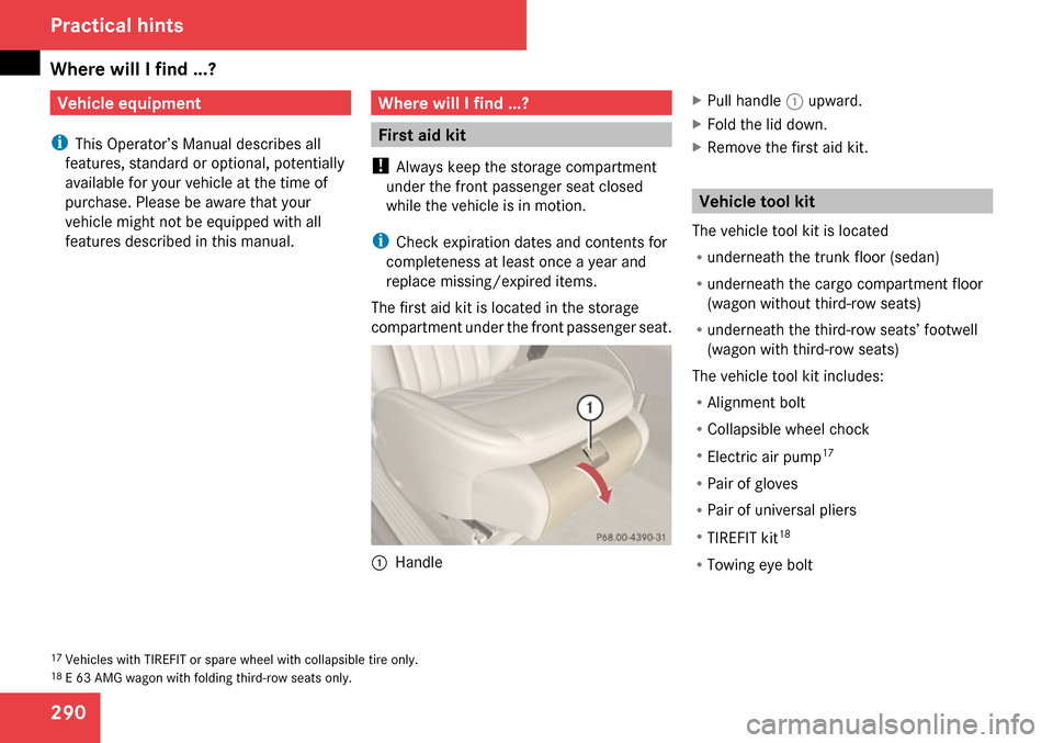MERCEDES-BENZ E63AMG 2009 W211 Owners Manual 