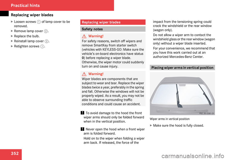 MERCEDES-BENZ E63AMG 2009 W211 Owners Manual 