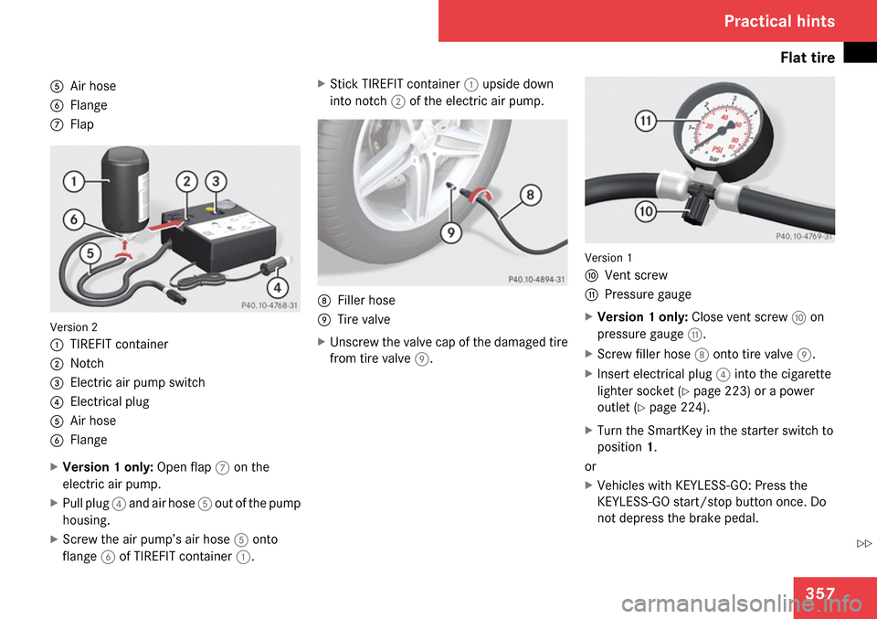 MERCEDES-BENZ E63AMG 2009 W211 Owners Manual 