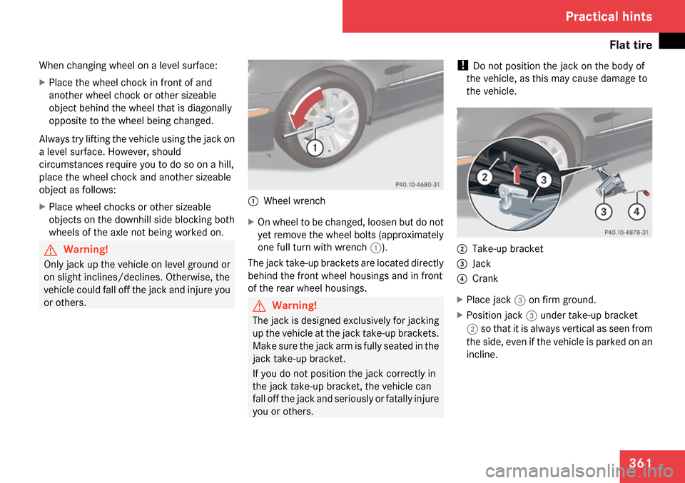 MERCEDES-BENZ E63AMG 2009 W211 Owners Manual 
