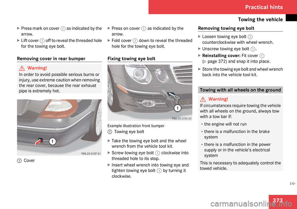 MERCEDES-BENZ E63AMG 2009 W211 Owners Manual 