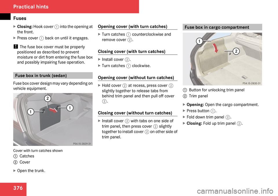 MERCEDES-BENZ E63AMG 2009 W211 Owners Manual 