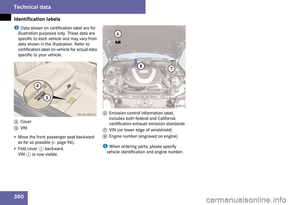 MERCEDES-BENZ E63AMG 2009 W211 Owners Manual 