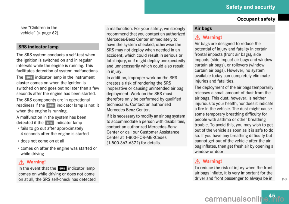 MERCEDES-BENZ E63AMG 2009 W211 Owners Manual 