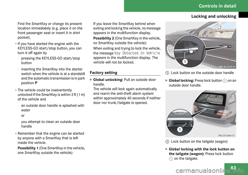 MERCEDES-BENZ E63AMG 2009 W211 Owners Manual 
