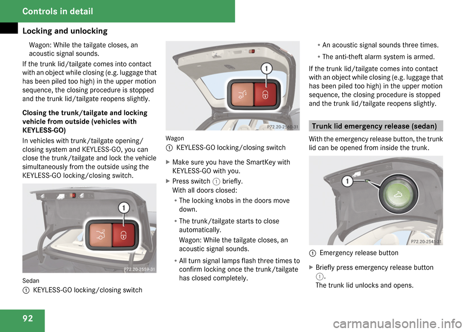 MERCEDES-BENZ E63AMG 2009 W211 Owners Manual 