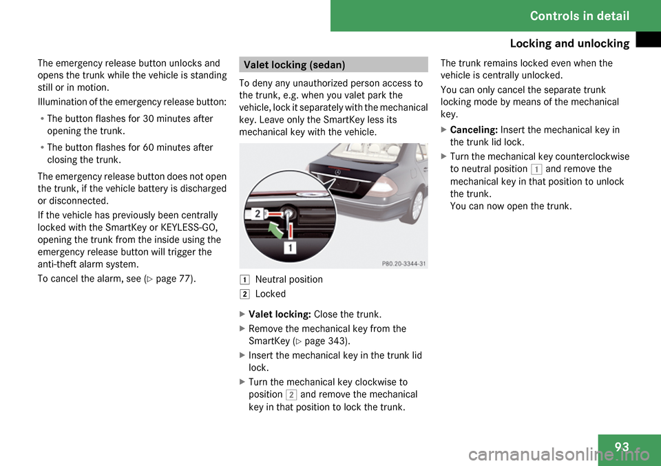 MERCEDES-BENZ E63AMG 2009 W211 Owners Manual 