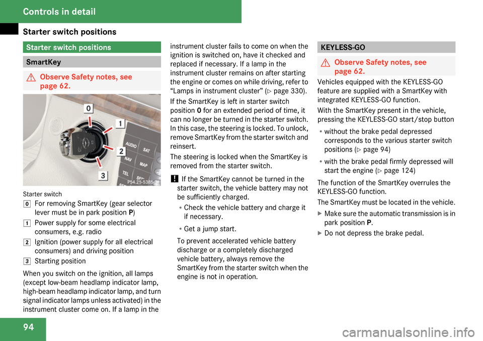MERCEDES-BENZ E63AMG 2009 W211 Owners Manual 