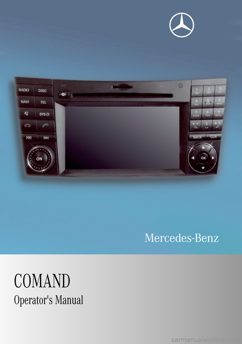 MERCEDES-BENZ R-Class 2009 W251 Comand Manual 