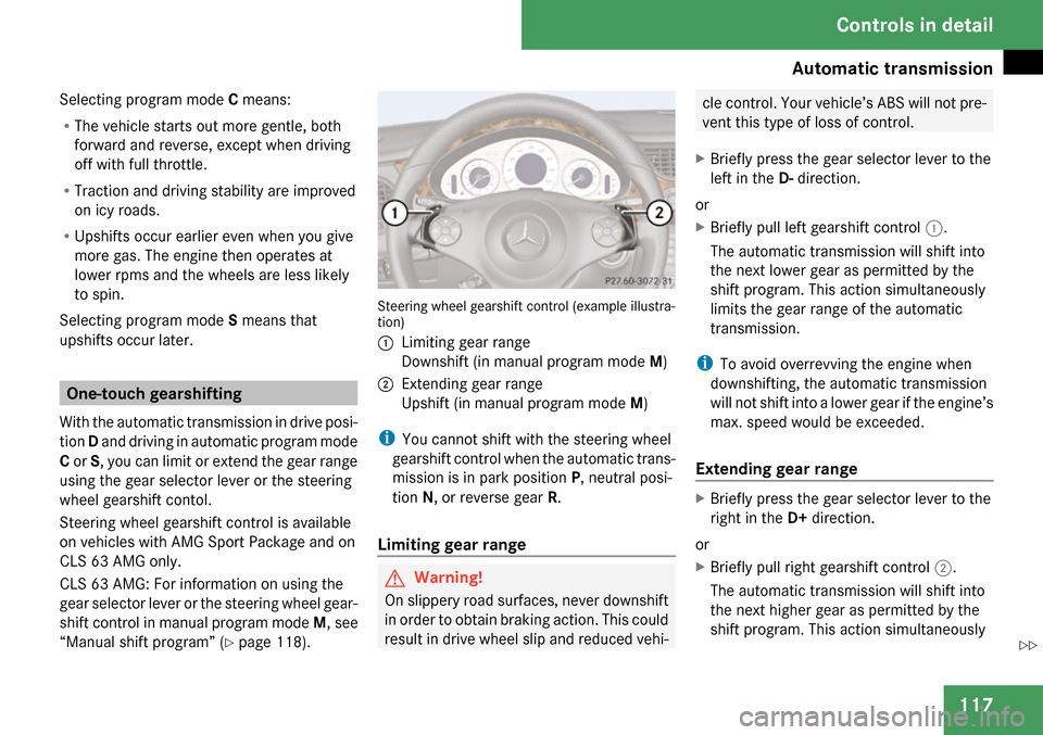 MERCEDES-BENZ CLS63AMG 2009 W219 Owners Manual 