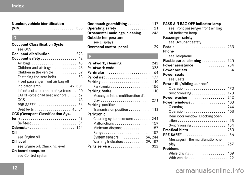 MERCEDES-BENZ CLS63AMG 2009 W219 Owners Manual 