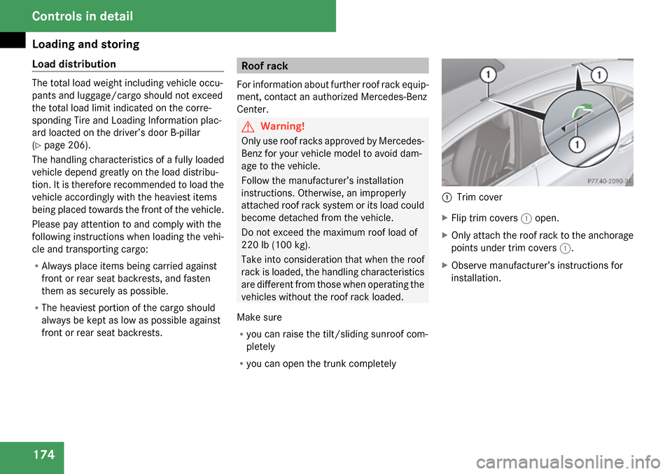 MERCEDES-BENZ CLS63AMG 2009 W219 Owners Manual 