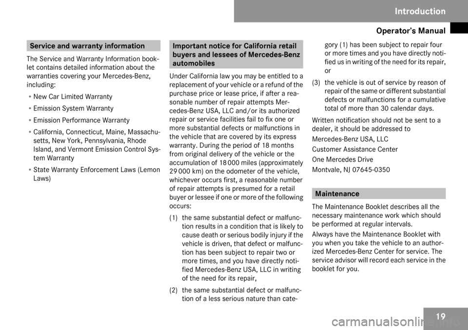 MERCEDES-BENZ CLS63AMG 2009 W219 Owners Manual 