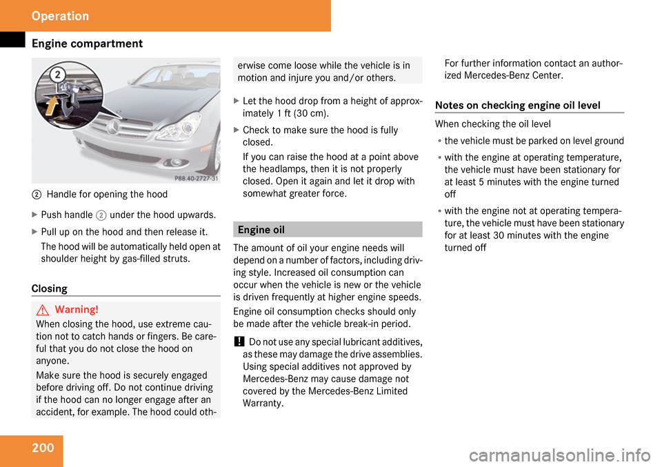 MERCEDES-BENZ CLS63AMG 2009 W219 Owners Manual 
