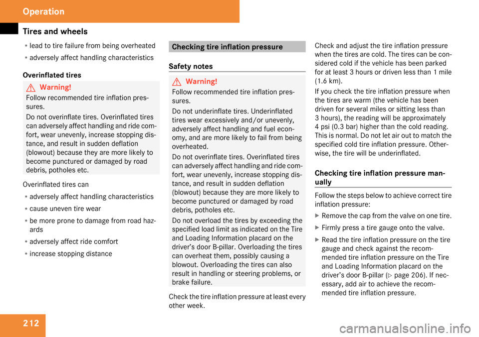 MERCEDES-BENZ CLS63AMG 2009 W219 Owners Manual 